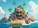 Mystery Pirate World Escape 3