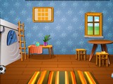 Colorful Log House Escape