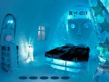 Modern Ice Hotel Escape
