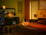 Halloween Light Show House Escape