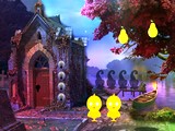 Cute Girl Escape from the Castle