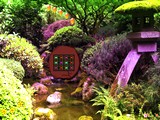 Honey Bee Flower Garden Escape