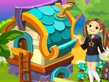 Cute Girl Escape from Fantasy House