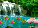 Flower Falls Forest Escape