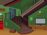 Dark Green Room Escape