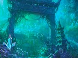 Fantasy Crystal Land Escape