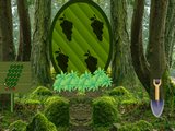 Green Bush Squirrel Forest Escape
