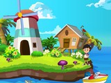 Island Wind House Escape