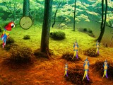 Scarlet Macaw Forest Escape