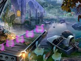 Cartoon Little Peacock Escape