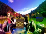 Teen Girl Forest Escape