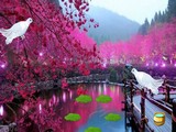 Fantasy Purple Forest Escape