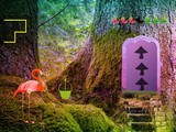 Flamingo Forest Escape