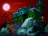Halloween Green House Escape