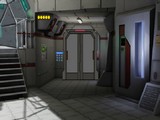 Man Rescue from Spaceship