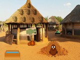 Thanksgiving Party in Tribal Village