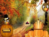Turkey Emoji Forest Escape