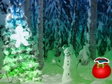 Christmas Forest Tree Decor Escape