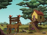 Gelding Horse Escape