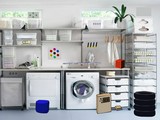 Organized Laundry Room Escape