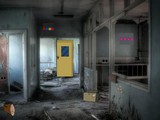 Abandoned Hospital Corridor Escape