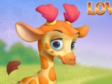 Lovable Giraffe Escape