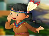 Native Playing Girl Escape