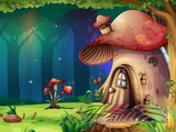 Mushroom Garden Fairy Escape