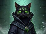 Spooky Cat Dark Lord Escape