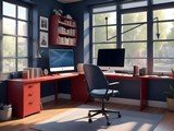 Blue Office Escape