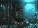 Dark Ocean Shark Escape
