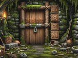 Hidden Cave Guardian Escape