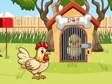 Chick Trapped in Dog Cabin