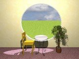 Room with Peaches Canned