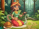 Help Snake Girl Collects Gems